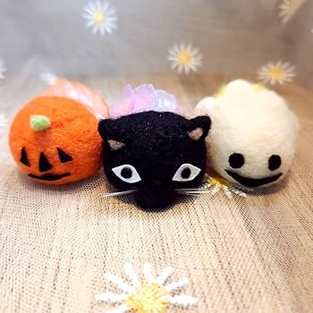 Amazon.co.jp: ひよこのおかげ ぴよりーな ハロウィン 羊毛フェルト