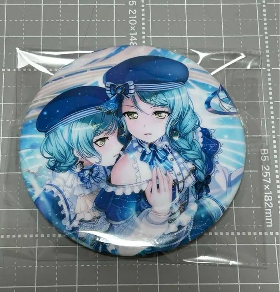 バンドリ 氷川紗夜 缶バッジ 痛バ バンドリ! Roselia 氷川紗夜 痛バA3