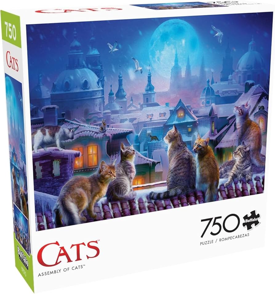 Amazon.com: Buffalo Games - Jan Patrik Krasny - Assembly of Cats