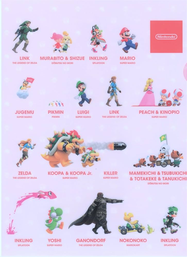 Amazon.co.jp: NintendoTOKYO シリーズ クリアファイル 任天堂東京