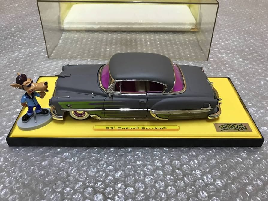Amazon.co.jp: Jada 1/24 Chevy 53 BelAir ベルエア ミニカー ROAD