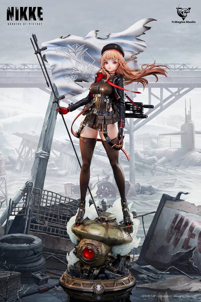 Amazon.co.jp: NIKKE ラピ 1/4 塗装済み完成品スタチューフィギュア 高