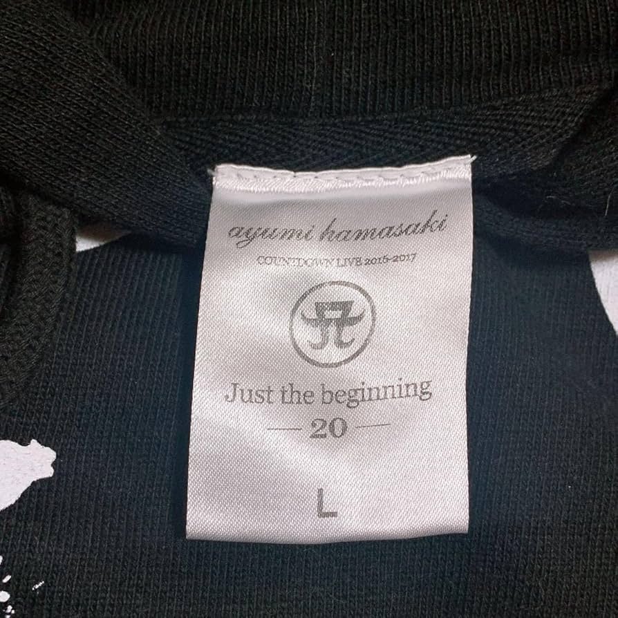 Amazon.co.jp: 浜崎あゆみパーカースウェットロゴAマークLサイズ