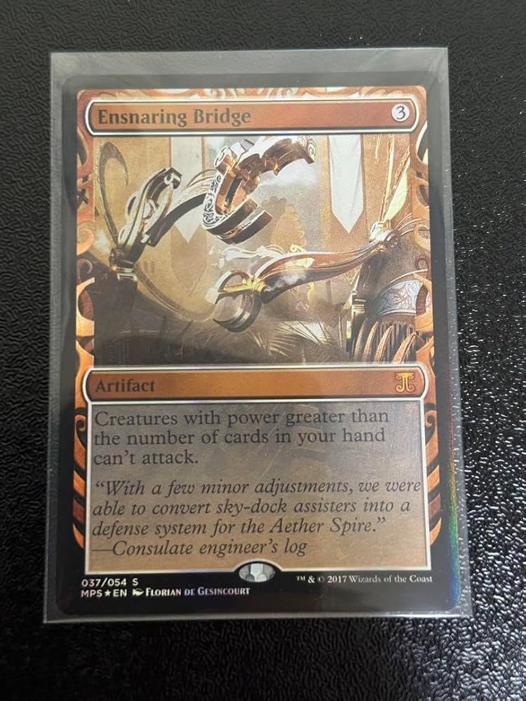 7TH:罠の橋:日本語FOIL 1枚 FOIL)罠の橋/Ensnaring Bridge《日本語