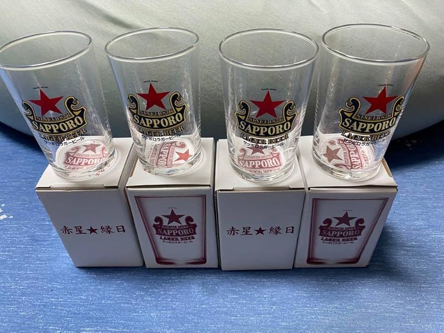 赤星縁日非売品ビールグラス 4個セット