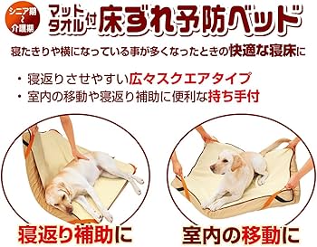 Amazon | ペティオ (Petio) ずっとね 床ずれ予防ベッド 大型犬用 大