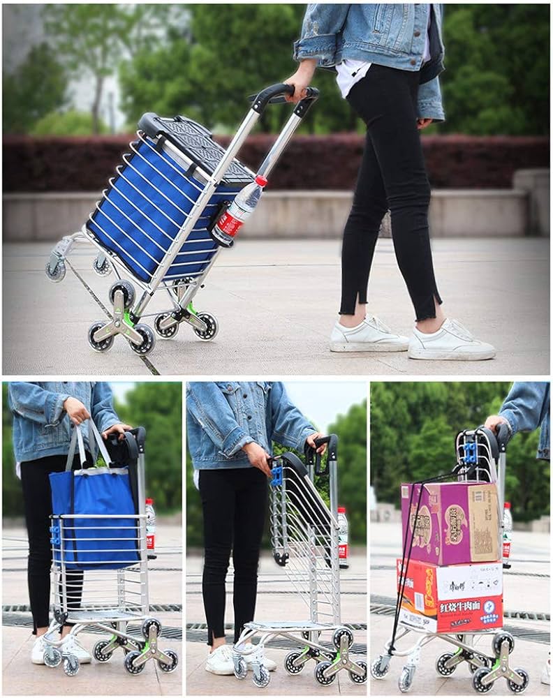 Amazon｜DHGK ショッピングキャリーカート シルバーカー ショッピング