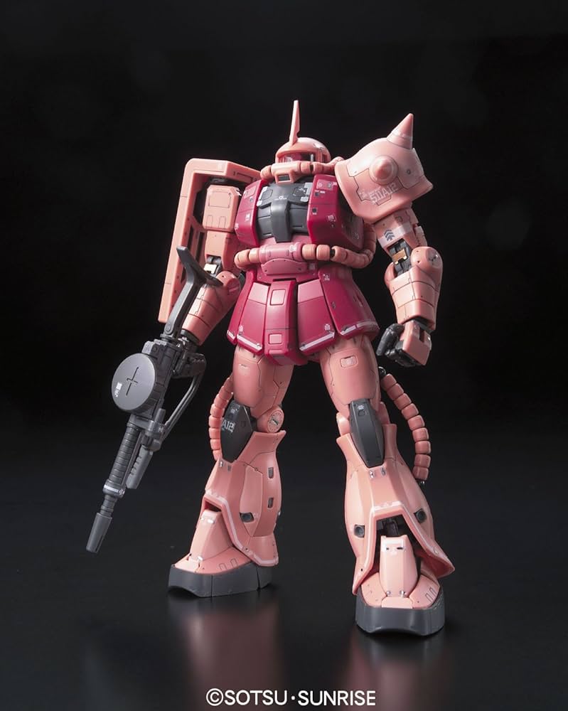 ガンダムとシャア専用ザク模型セット HGUC 1/144 MS-06S シャア専用