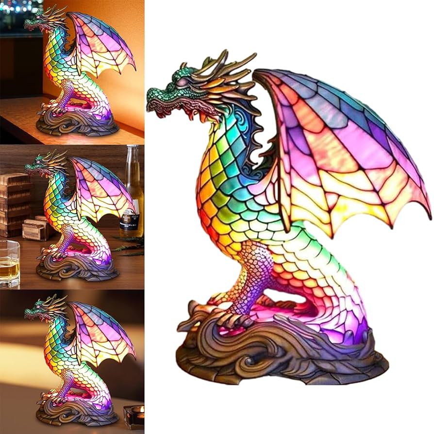 ステンドグラス Woodlands Unicorn ユニコーン グラスマスターズ