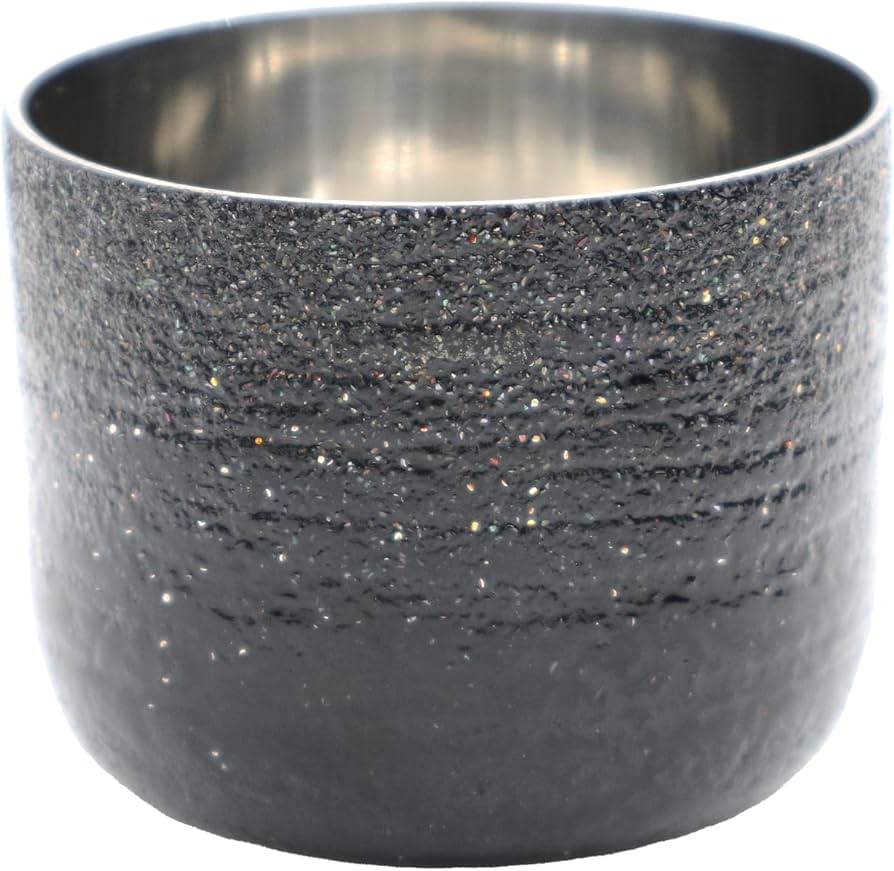 純銀製 シルバー お猪口 盃 酒器 口直径約4.5㎝ 2点 ペア