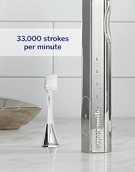 Amazon.com: Supersmile Zina45™ Deluxe Sonic Pulse Toothbrush
