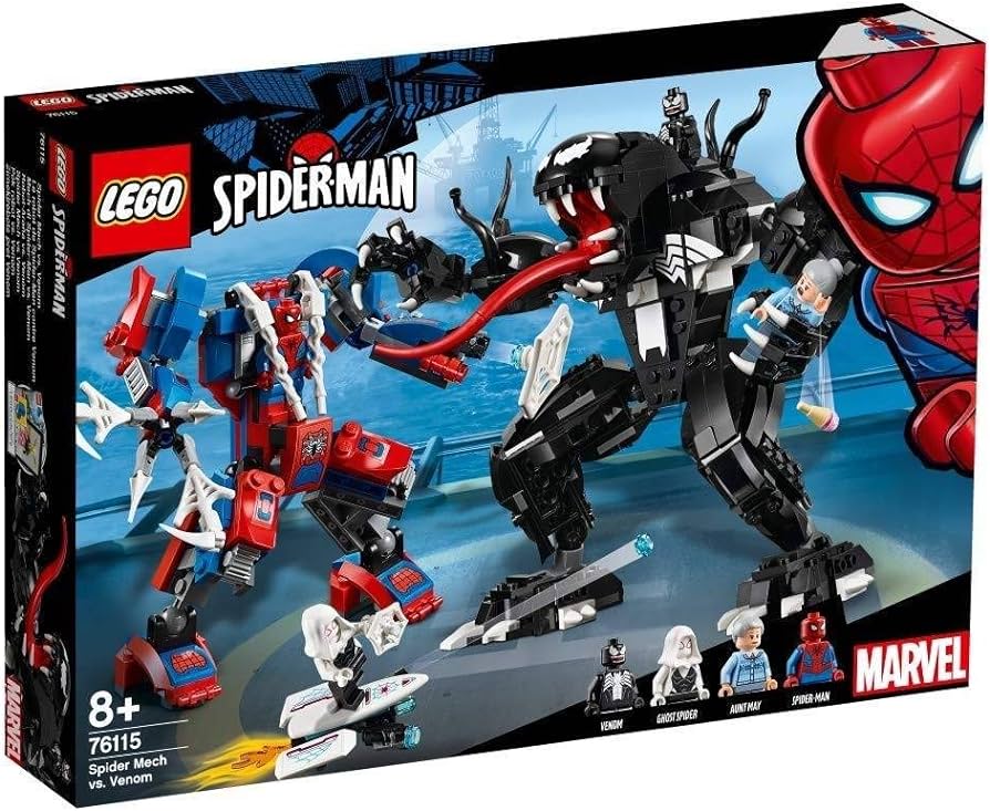 Amazon.co.jp: LEGO スーパーヒーローズ マーベル スパイダーメカ vs