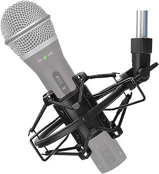 Amazon.com: SUNMON Q2U USB/XLR Microphone Shock Mount Holder for