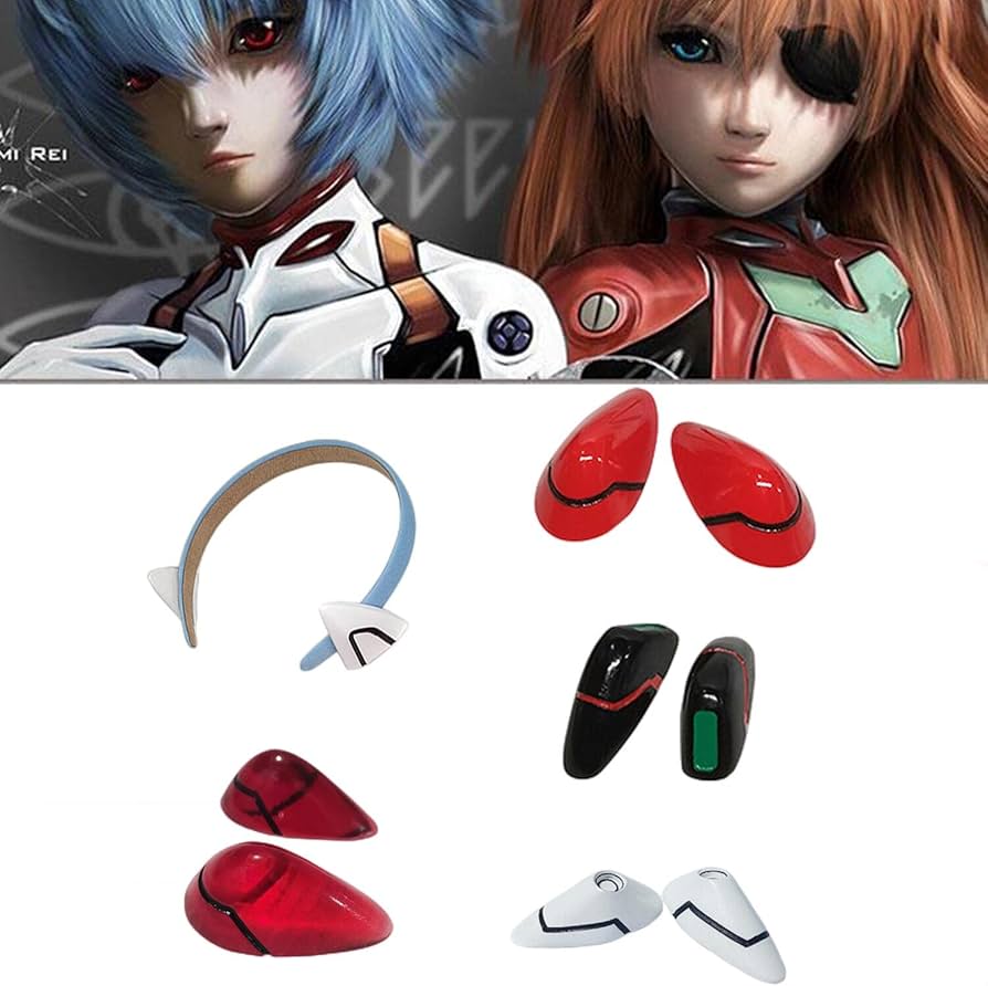 Amazon.co.jp: 新世紀エヴァンゲリオン 頭飾り 髪飾り ヘアクリップ