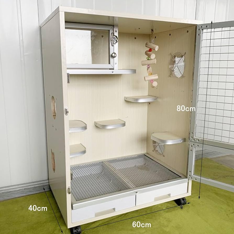 小動物用ケージ チンチラゲージ ケージ 80cm [組み立て完成品] 日本