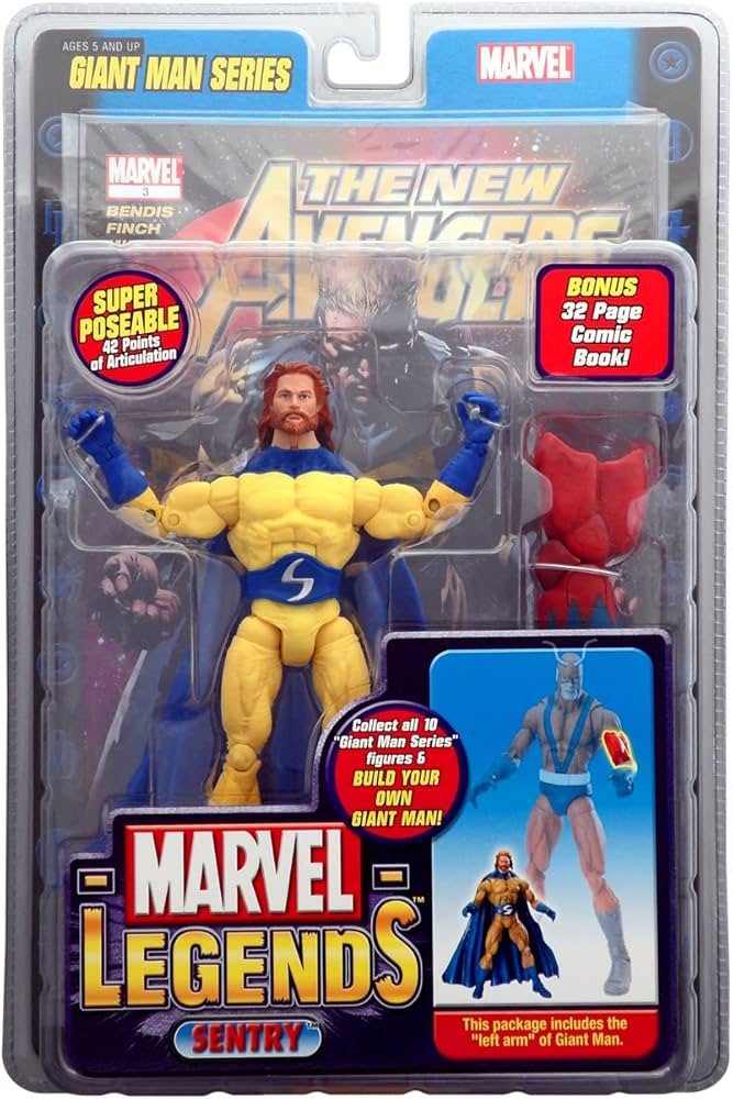 Amazon.com: Marvel Legends Sentry Bearded Variant Age of
