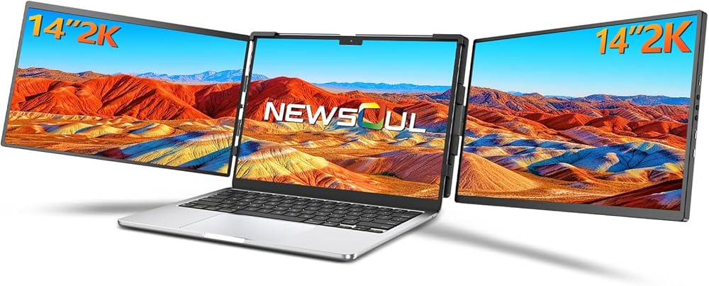 Amazon.co.jp: 2K デュアルディスプレイ Newsoul 14インチ ノート