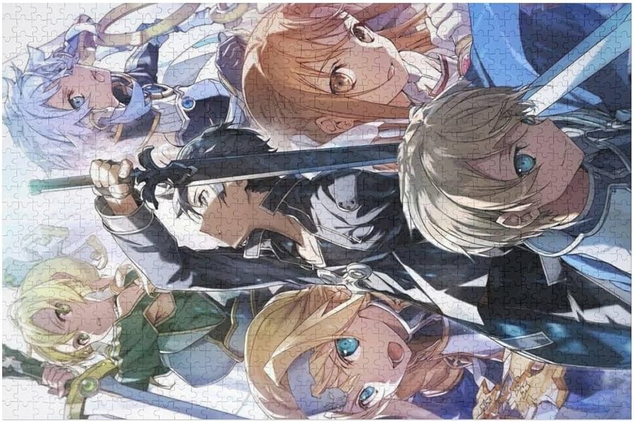 Amazon | ソードアート・オンライン ジグソーパズル 500ピース 1000