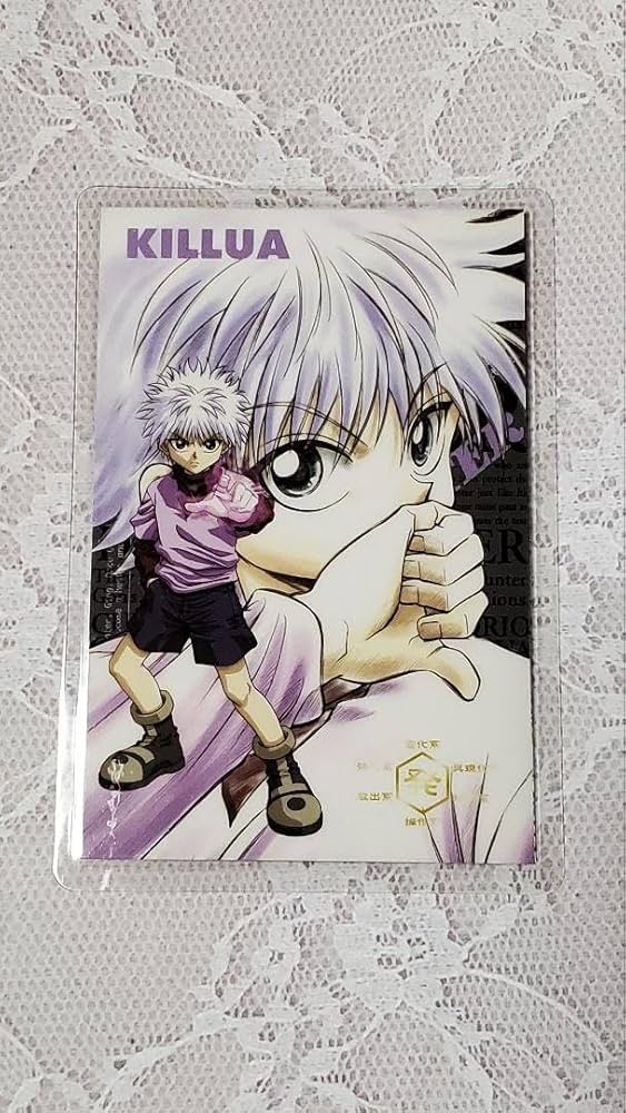 HUNTER×HUNTER キルア 旧アニメ L版サイズ カード 中古品 HUNTER×HUNTER 旧