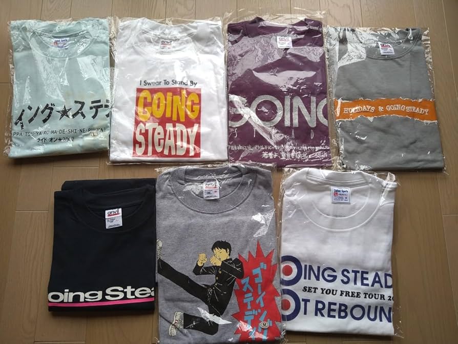 Amazon.co.jp: GOING STEADYゴイステTシャツ7枚セットM/Lサイズ
