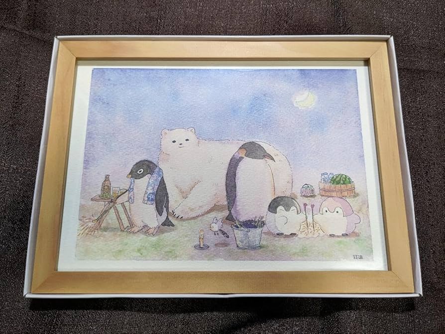 コウペンちゃん るるてあ直筆サイン入り 複製原画 コウペンちゃん 複製