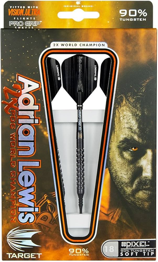 ☆TARGET JACKPOT K 18g 210182 ソフトチップダーツ