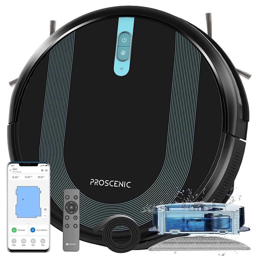 吸引・掃き・水拭き3in1❣3500Pa＆150分連続稼働♪❤ロボット掃除機