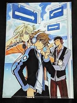CLAMP ツバサ クリアファイル 下敷き セット 小狼 サクラ 黒鋼 ファイ