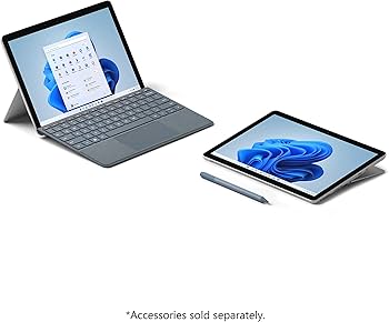 Amazon.com : Microsoft Surface Go2 M/8/128, Silver (MHM-00001