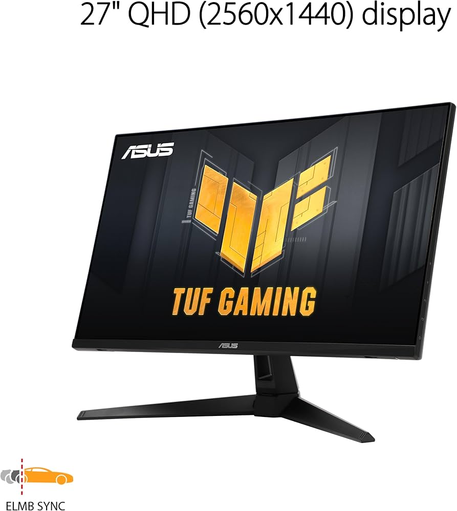 Amazon.com: ASUS TUF Gaming 27” 1440P HDR Monitor (VG27AQ3A) – QHD