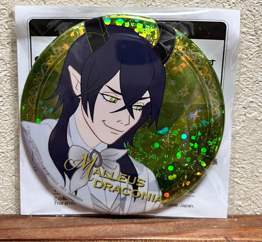 ツイステ マレウス ブレイジングジュエル 缶バッジ ツイステ マレウス