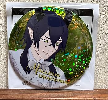 マレウス プラチナジャケット 缶バッジ ツイステ ツイステ マレウス