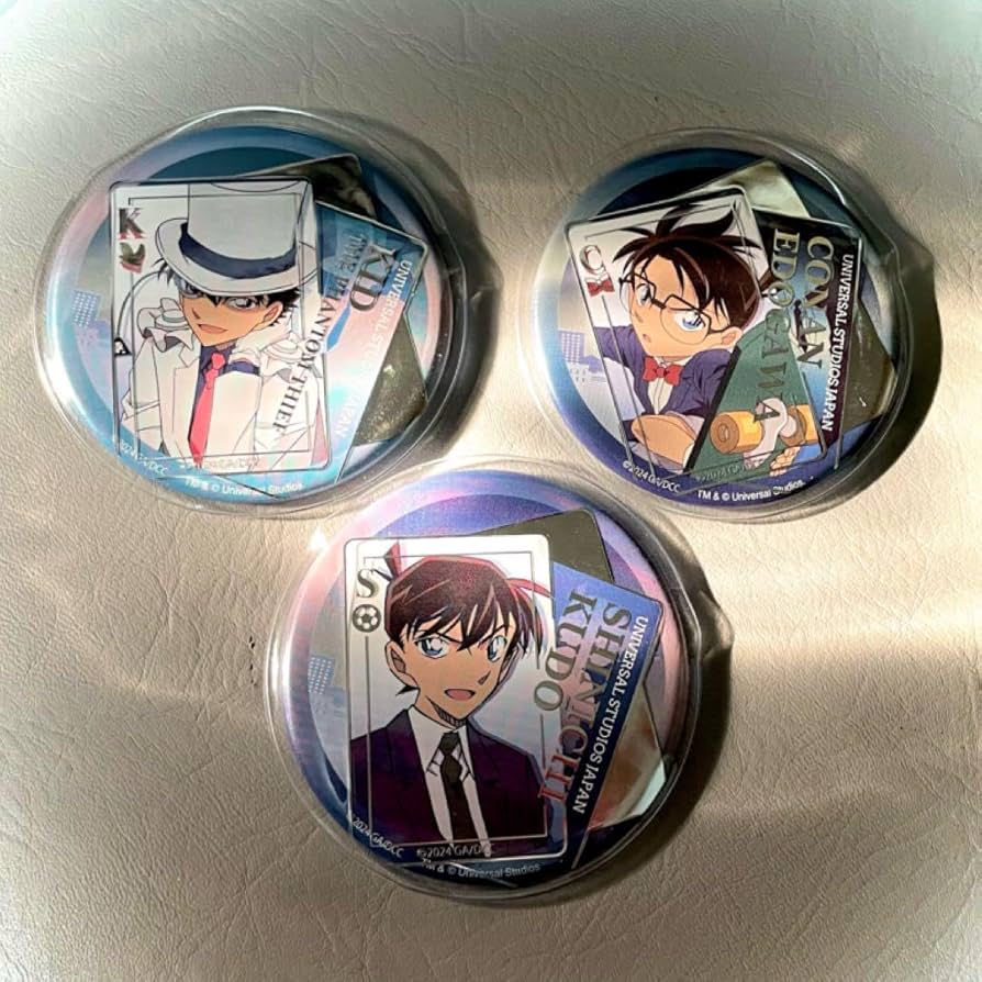 名探偵コナン コレクタブル缶バッジ 怪盗キッド USJ 2019 名探偵コナン