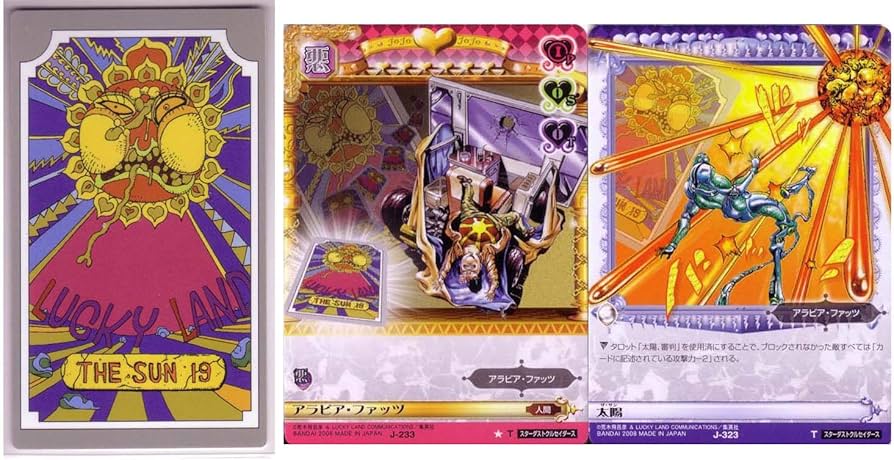 ジョジョの奇妙な冒険 タロットカードエディション abc ジョジョの奇妙