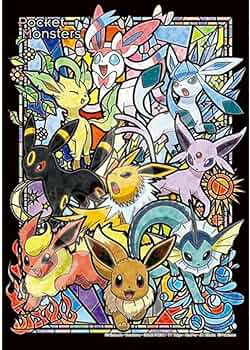 海外ポケモン ジグソーパズル イーブイ ブラッキー ニンフィア ブイズ