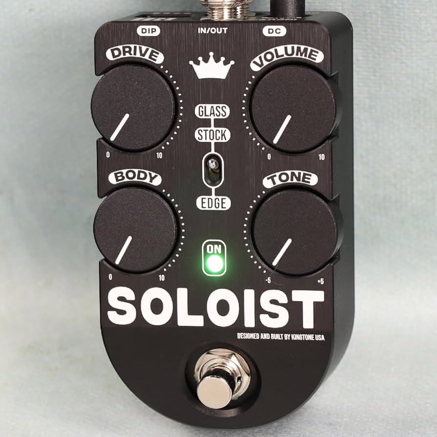 KING TONE GUITAR 注文 THE SOLOIST オーバードライブ TS TS】King