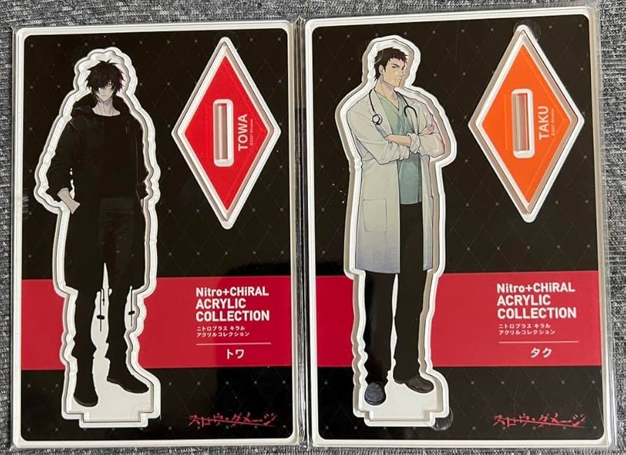 ニトロキラル キラメモ展 アクリルブロック スロウ・ダメージ トワ