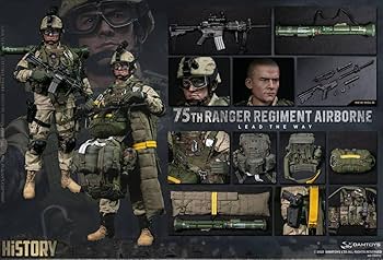 Amazon | DAMTOYS 1/6 US陸軍 第75レンジャー連隊 エアボーン 未 78094