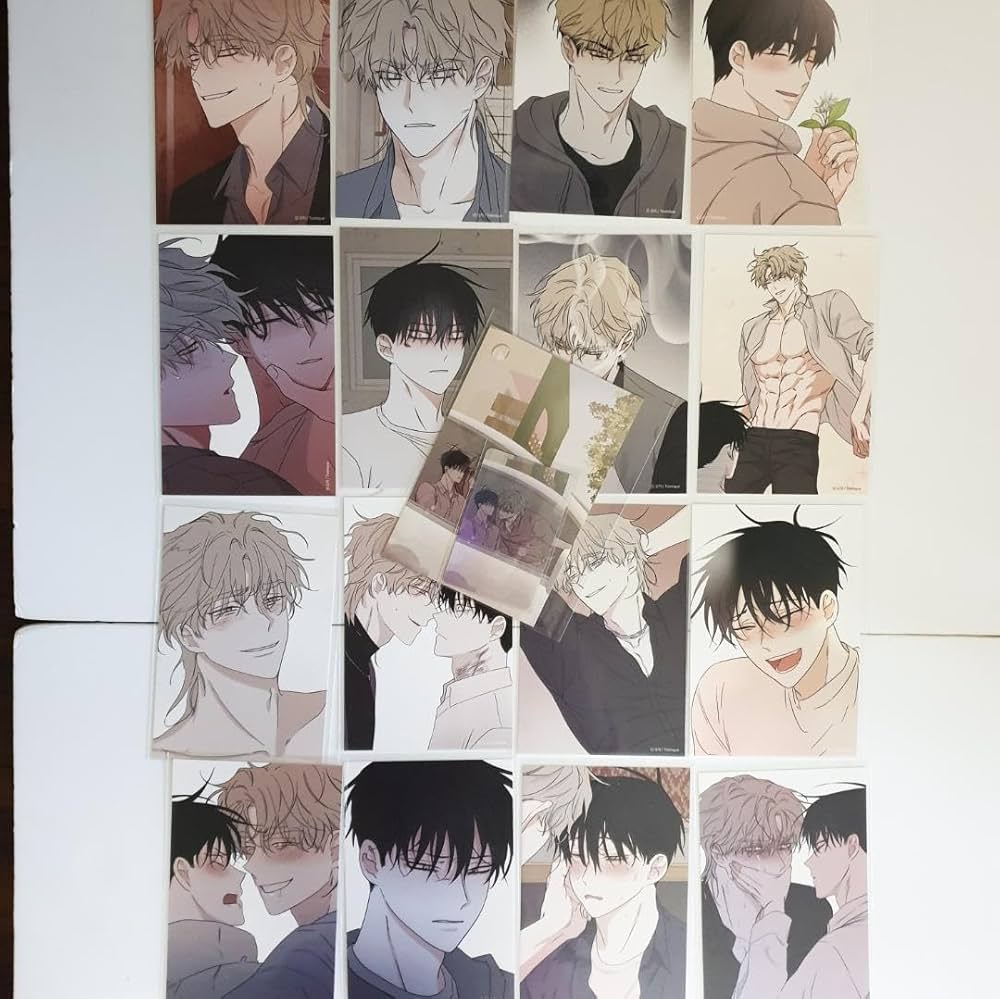 Amazon | 韓国BL 水辺の夜 ポストカード16種完成 スペシャルカード