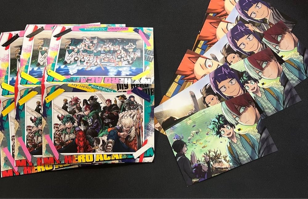 Amazon | ヒロアカ 写真立て ポストカード セット 僕のヒーロー
