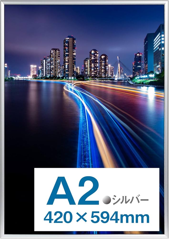 Amazon | 【Amazon.co.jp 限定】Kenko ポスター用アルミ額縁 パチット