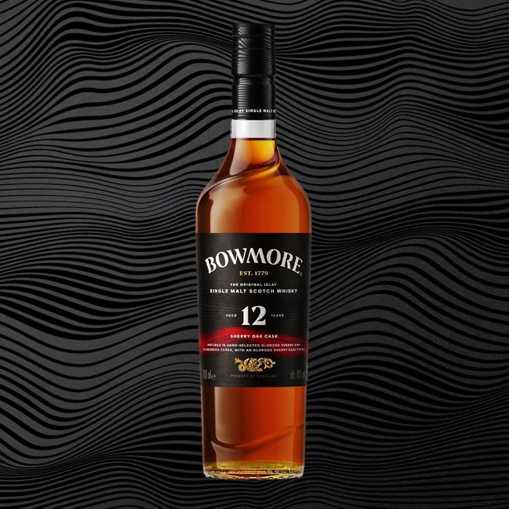 BOWMORE 12年 シェリーカスク シングルモルトウイスキー Amazon.co.jp