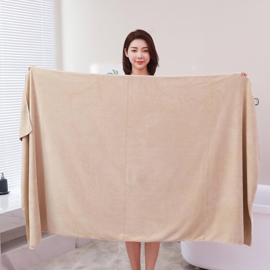 Amazon｜大判バスタオル 大人用 ソフト吸収性 男性用 女性用 エステ