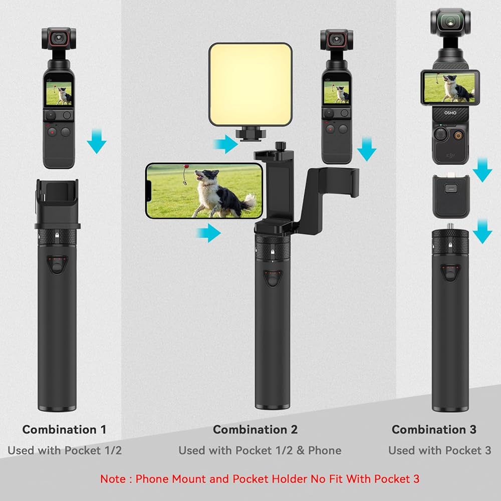 Amazon | Smatree 「2022新版」Dji Osmo pocket 2/1 充電器 充電ベース