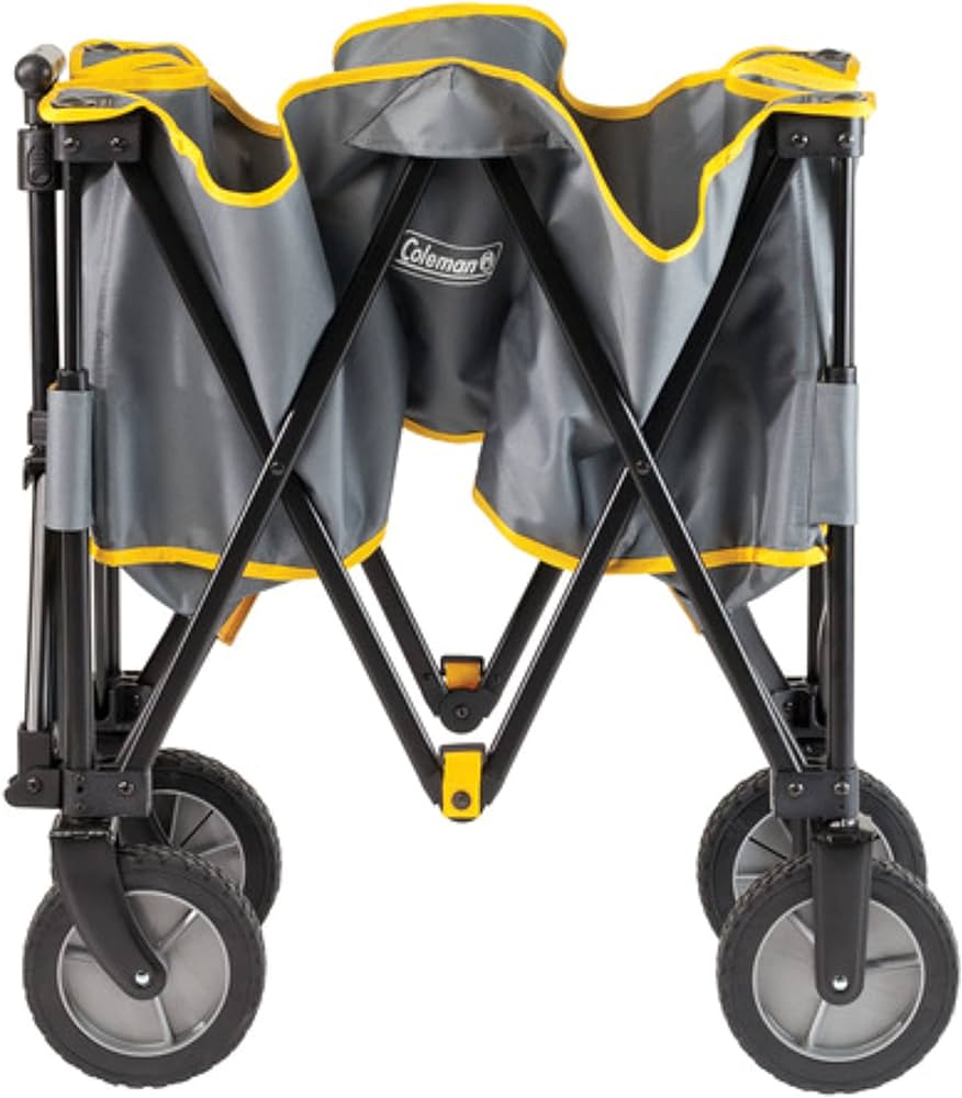 Amazon.com: Coleman Portable Folding Utility Wagon with 5 Cubic