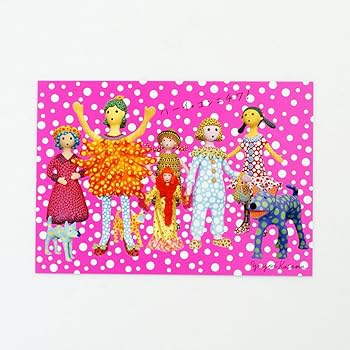 Amazon | 草間彌生 ポストカード 3枚セット [ハーイ・コンニチワ