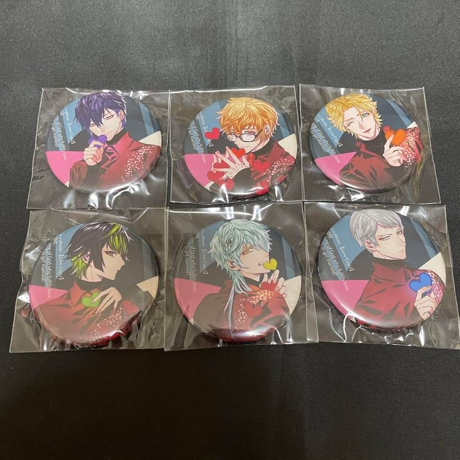 キューピット パラサイト オトメイトスタイル 缶バッジ キュピパラ