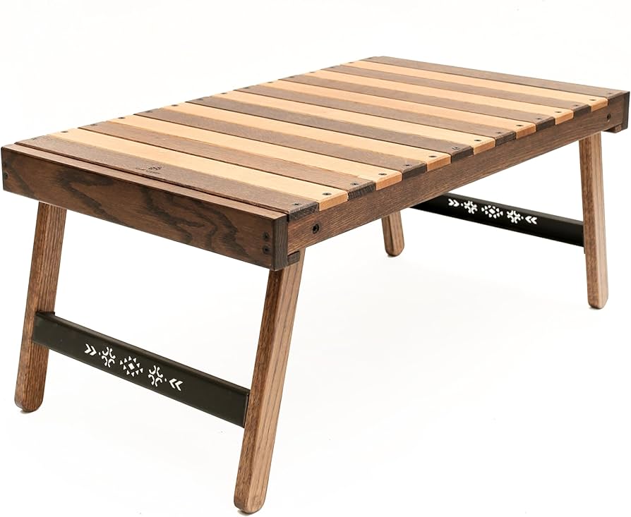 Momuです。 木製キャンプテーブル 収納バッグ付き Amazon.co.jp