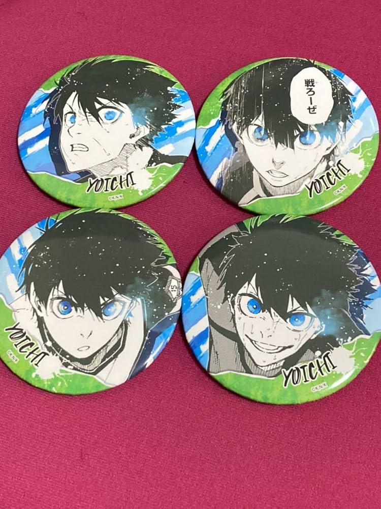 ブルーロック 潔世一 バルーンブーケ缶バッチ 42個 ブルーロック 潔世