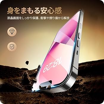 Amazon | NIMASO ガラスフィルム iPhone 13 mini/12 mini 用 強化